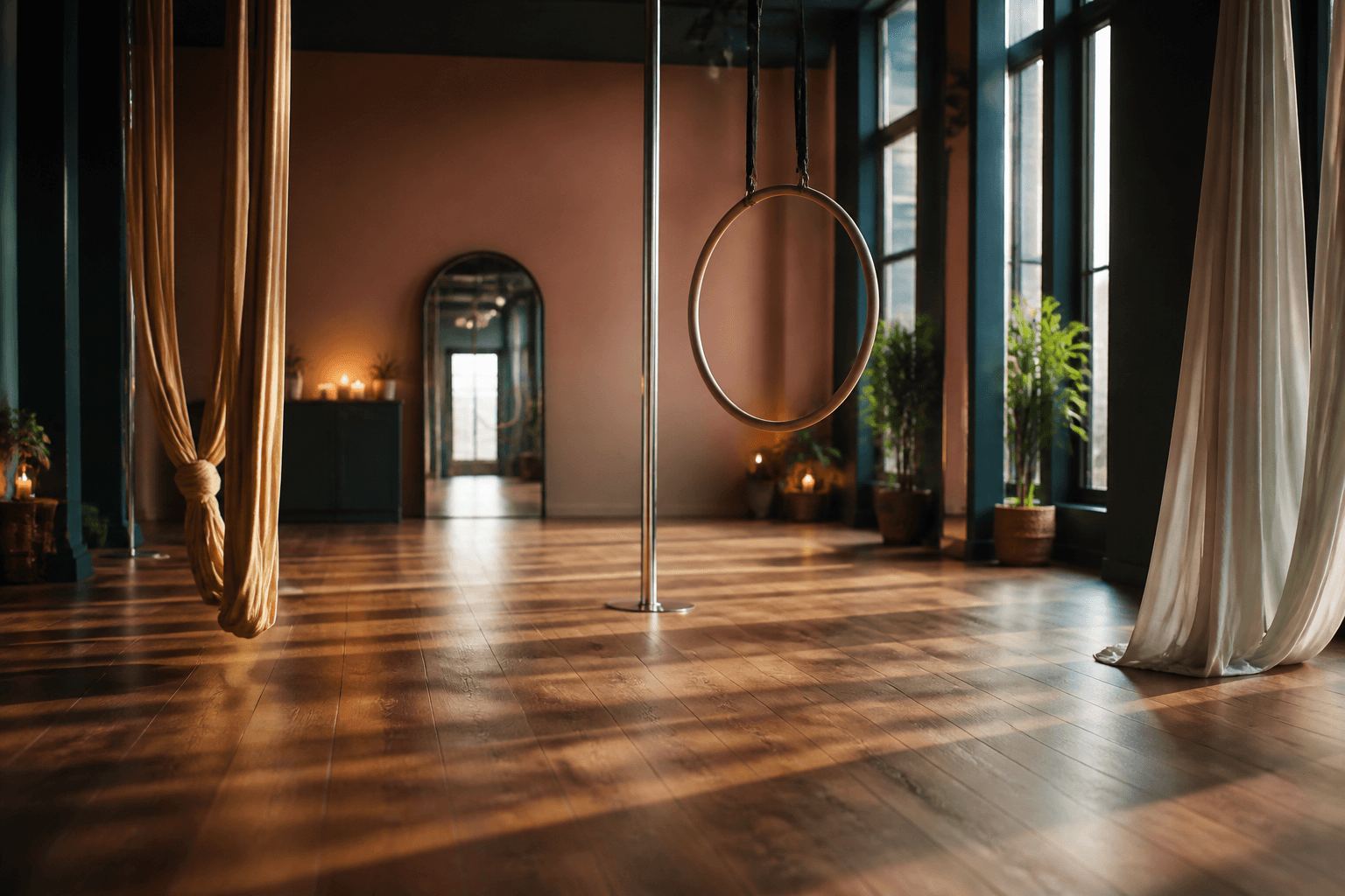 Fitness and wellness studio website design